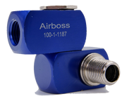 AIRBOSS 100-1-1187 High Flow 3-Way Air Swivel