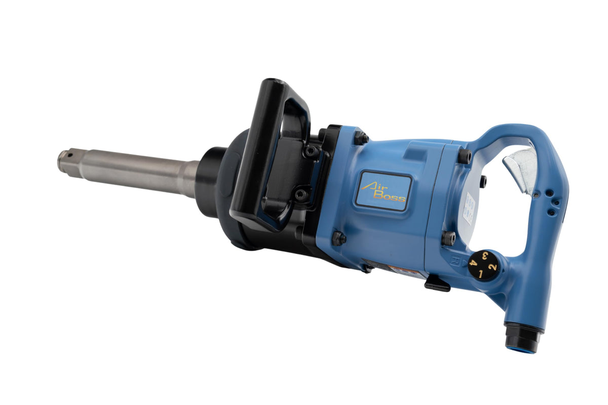 AIRBOSS AW-382GL 1" Drive Air Impact Wrench — 8" Extended Anvil product image 1