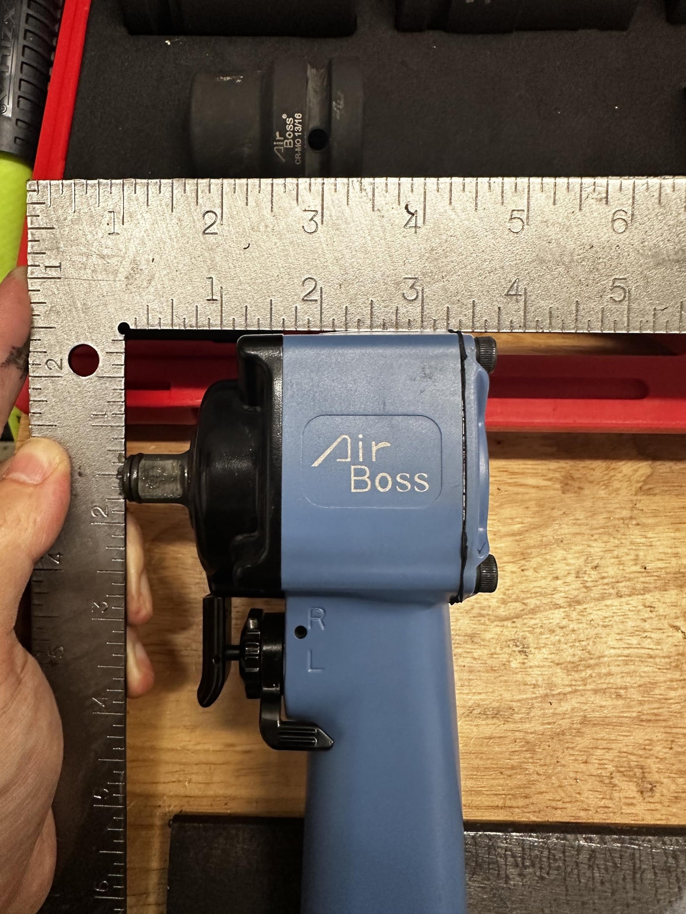 AIRBOSS AW-80J 3/8" Drive Stubby Air Impact Wrench product image 5