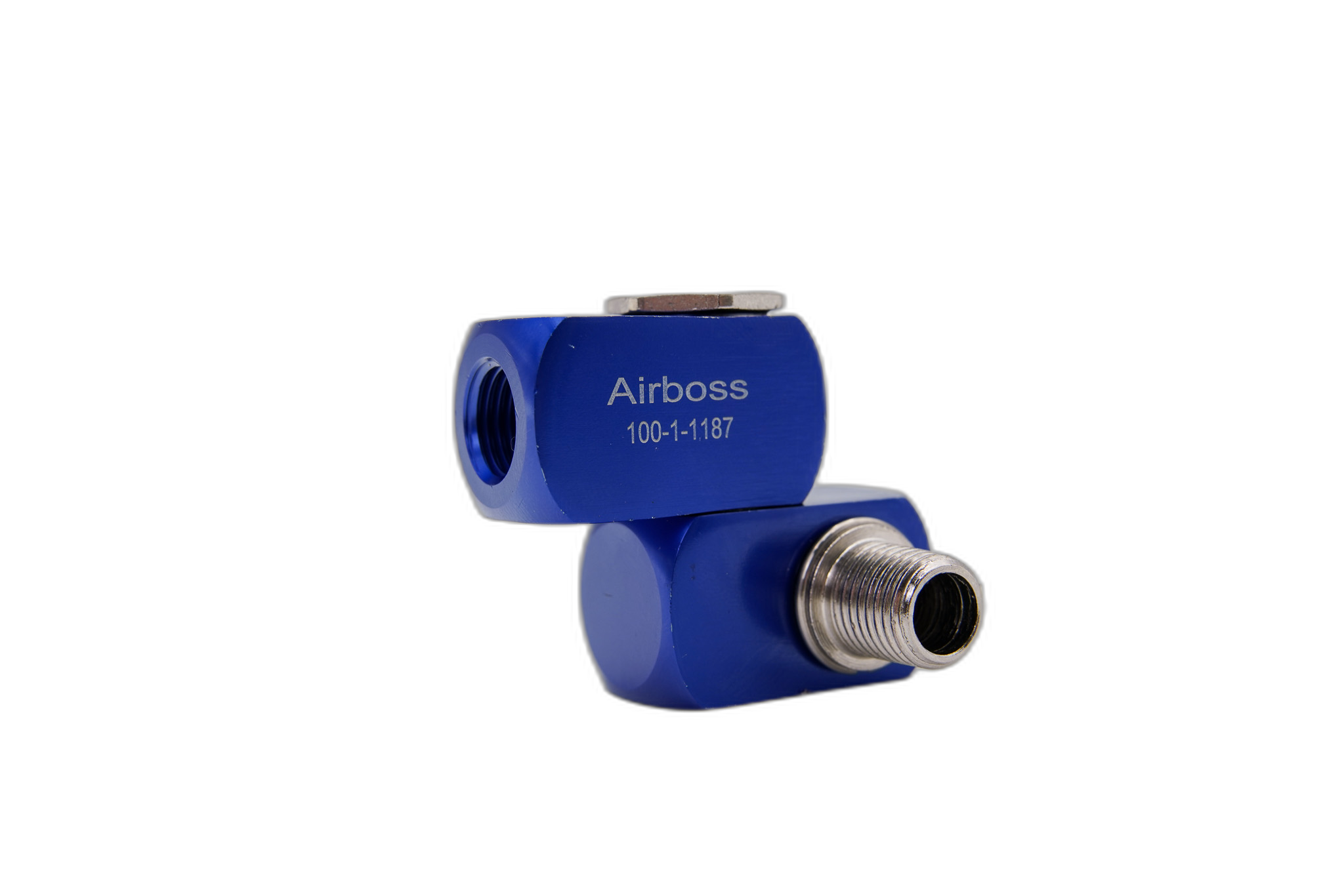 AIRBOSS 100-1-1187 High Flow 3-Way Air Swivel