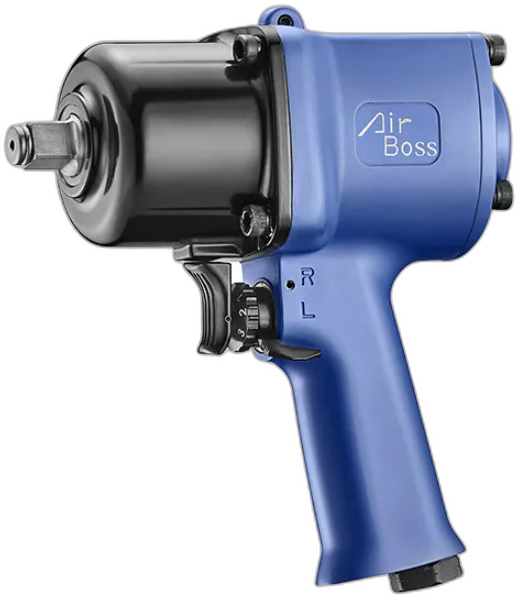 AIRBOSS AW-140PL 1/2" Drive Air Impact Wrench — Extended Anvil