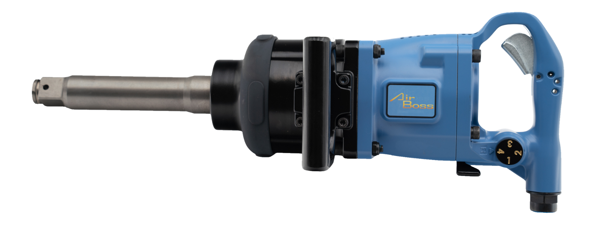 AIRBOSS AW-382GL 1" Drive Air Impact Wrench — 8" Extended Anvil