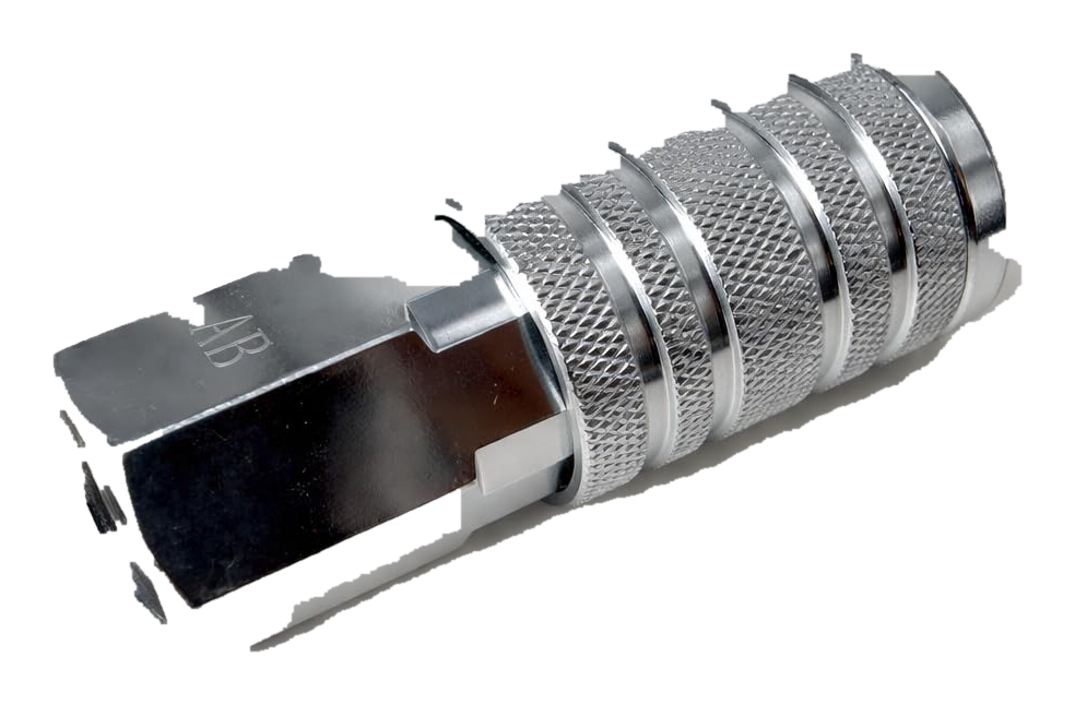 Airboss Industrial M-Type Steel Air Fitting Plug — 3/8" NPT, 300 PSI (5-pc Set)