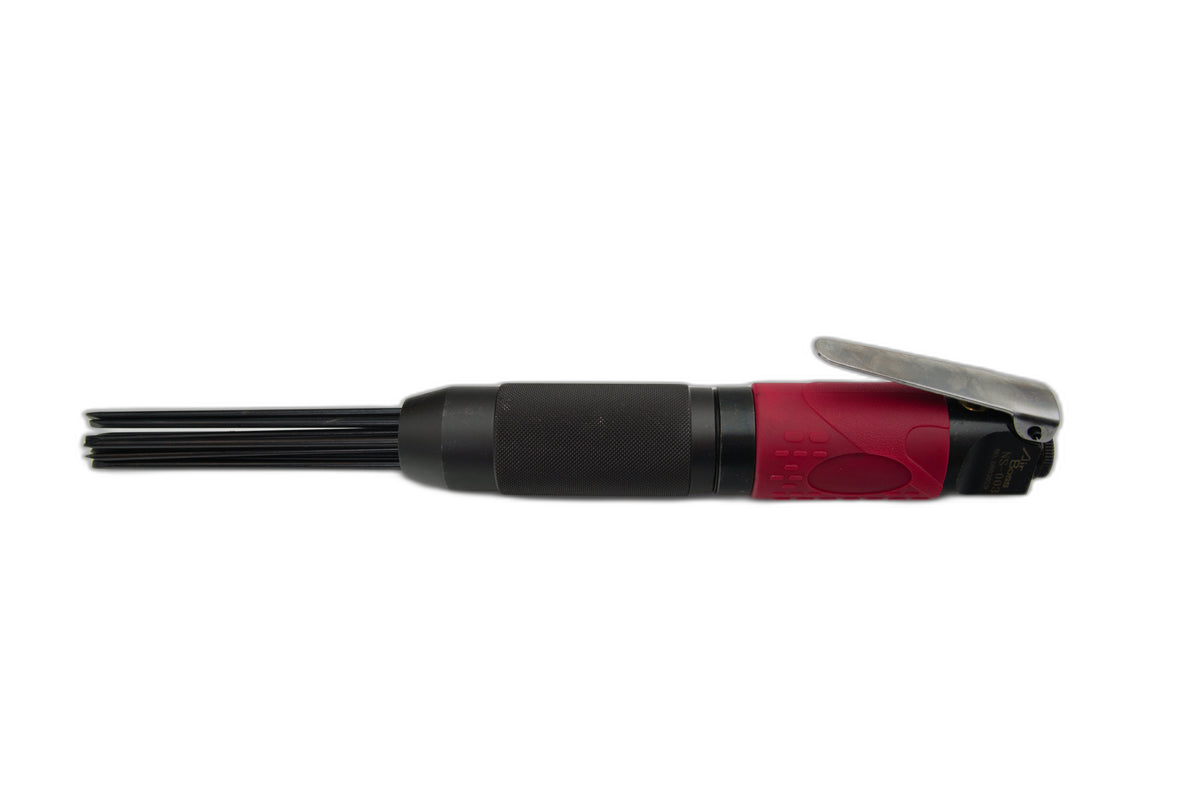 AIRBOSS NS-003 Air Needle Scaler — Straight Type, 12 Needles